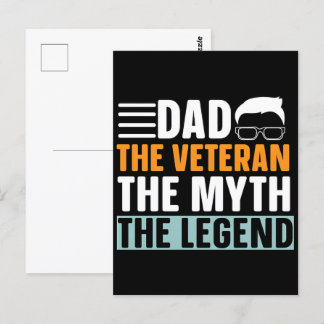 Voor altijd in onze schuld - Happy Veterans Day Briefkaart