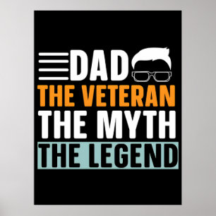 Voor altijd in onze schuld - Happy Veterans Day Poster
