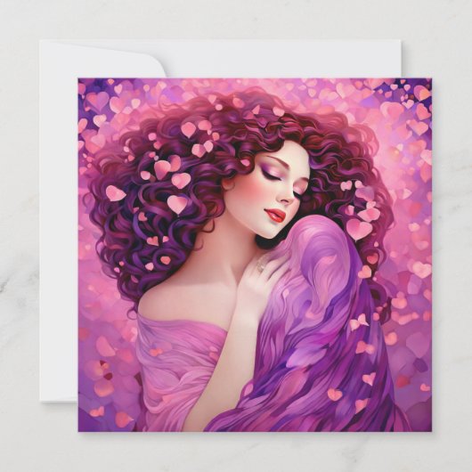 "Voor altijd jij" Galentine-wenskaart Feestdagenkaart (Voorkant)