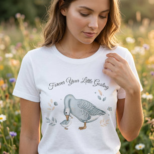 Voor altijd jouw kleine gansje Moederdag cadeau Tri-Blend Shirt