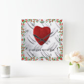 Voor altijd met jou vierkante klok (Huis)