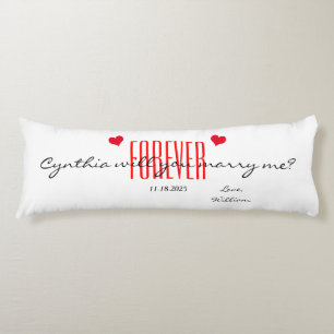Voor altijd trouw je met mij Body Pillow Lichaamskussen
