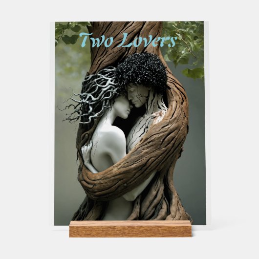 "Voor altijd van jou" Acryl Bord (Voorkant)