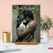 "Voor altijd van jou" Acryl Bord (Huwelijk)