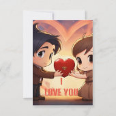 "Voor altijd van jou" Bedankkaart (Achterkant)