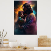Voor altijd vastgehouden in Zijn liefde Poster (Keuken)