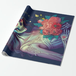 Voor altijd verlangen, voor altijd toegewijd, drom cadeaupapier