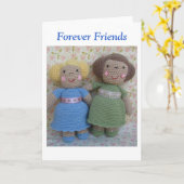 Voor altijd Vrienden Kaart (Gele Bloem)