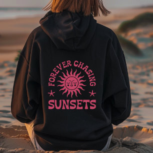 Voor altijd zonsondergangen najagen hoodie