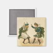 Voor Auld Lang Syne - een vrolijk kerstfeest Magneet (Voorkant / Achterkant)