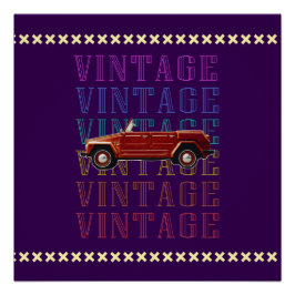 voor autorijden perfect poster