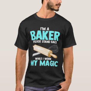 voor bakkers kleding voor vrienden die van bakken t-shirt