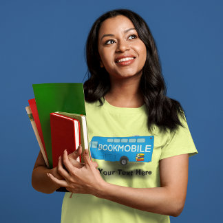 Voor bibliotheken, boekenovers, boekenkaart, boeke t-shirt