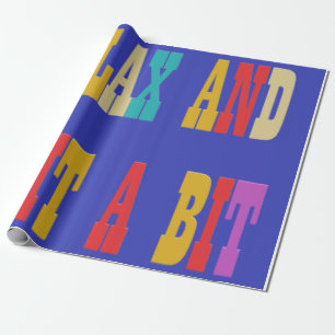 Voor breiers om een wolcadeau te sturen in leuk bl cadeaupapier