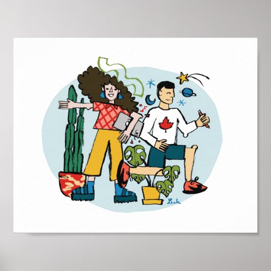 Voor Carly 2 Poster (Voorkant)