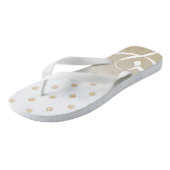 Voor de aanstaande bruid! teenslippers (Schuin)