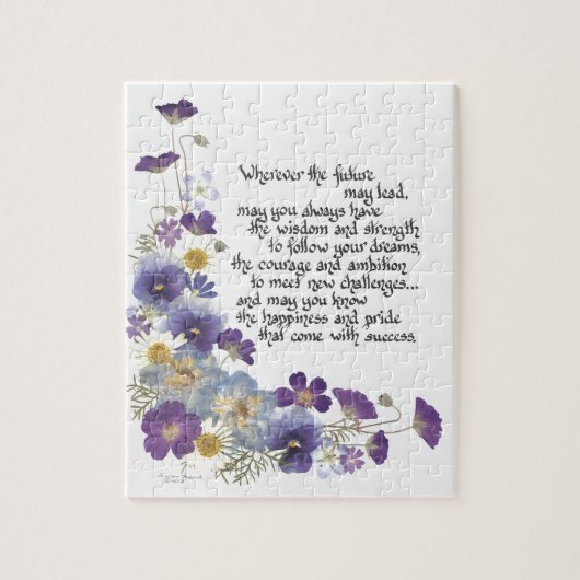 Voor de afstuderen legpuzzel (Verticaal)