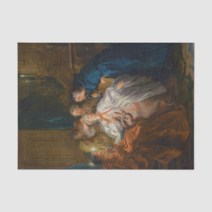 Voor de bal door Jean-Francois de Troy Tissuepapier