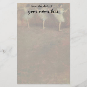 Voor de ballet van Edgar Degas,  kunst Briefpapier