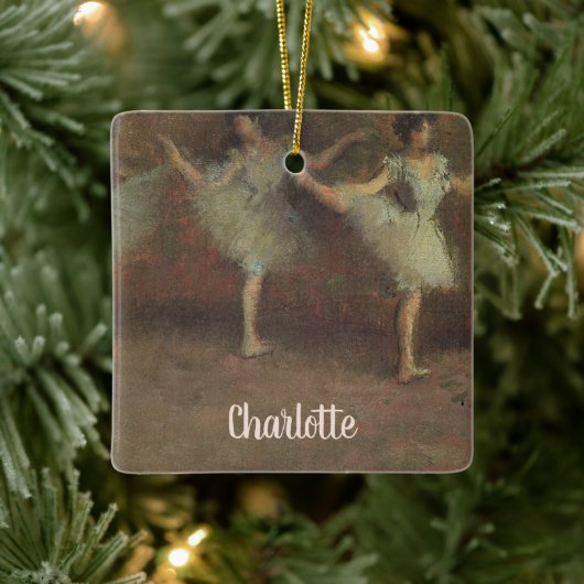 Voor de ballet van Edgar Degas, kunst Keramisch Ornament (Boom)