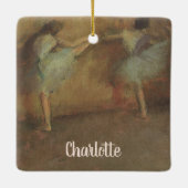 Voor de ballet van Edgar Degas, kunst Keramisch Ornament (Achterkant)