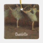 Voor de ballet van Edgar Degas, kunst Keramisch Ornament (Voorkant)
