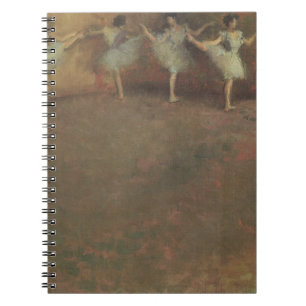 Voor de ballet van Edgar Degas, kunst Notitieboek
