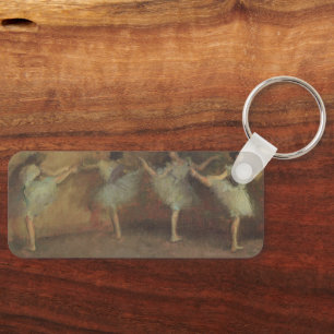 Voor de ballet van Edgar Degas, kunst Sleutelhanger