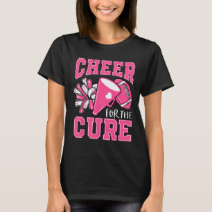 Voor de behandeling van borstkanker Cheerleader F T-shirt