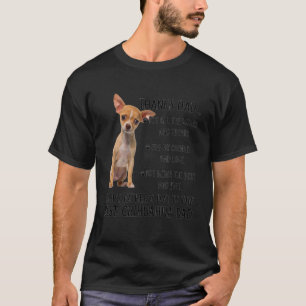 Voor de beste Chihuahua Dog Dad Happy Vaderdag T-shirt