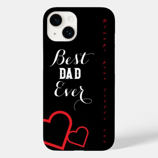 VOOR DE BESTE PAPA's Case-Mate iPhone Case (Achterkant)