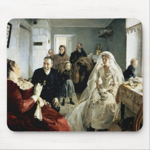 Voor de bruiloft, 1880 muismat