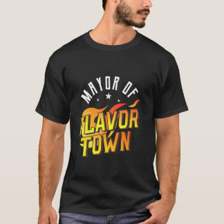 Voor de burgemeester van de smaakplaats t-shirt