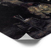 Voor de Confessie, 1877 Poster (Hoek)