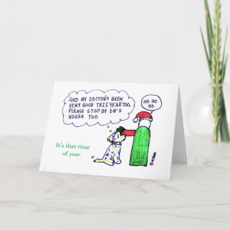 Voor de dierenarts ALL IN YOUR DOGS DAY Holiday Kaart