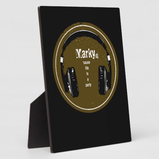 voor de dj fotoplaat (Zijkant)