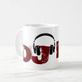 voor de DJ Koffiemok (Voorkant links)