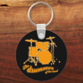 Voor de drummer sleutelhanger (Voorkant)