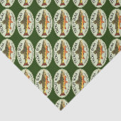 Voor de forel tissuepapier (Detail)