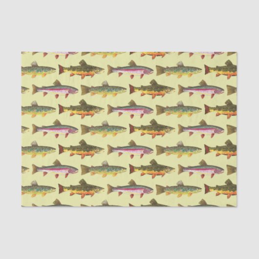 Voor de forel tissuepapier (Voorkant)