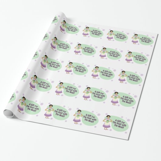 Voor de Gastheer met het Meest Cadeaupapier (Uitgerold)