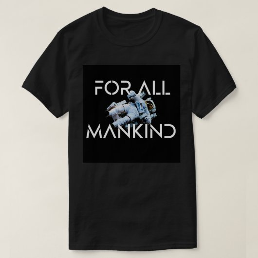 Voor de gehele mensheid 1 t-shirt (Design voorkant)