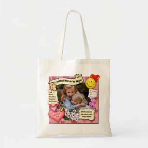 Voor de grootste mama in de wereld Canvas tas