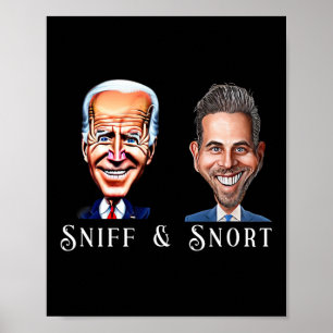 Voor de grote man Joe Biden West Wing Laptop Trump Poster
