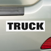 voor de hand liggende Bumpersticker (Op auto)