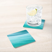 Vóór de Herfst Vierkante Kartonnen Onderzetter (Insitu)