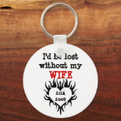 Voor de Hubby Sleutelhanger (Voorkant)