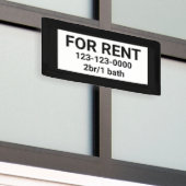 VOOR DE HUIDIGE SIGN BANNER (Buitenkant Gebouw)