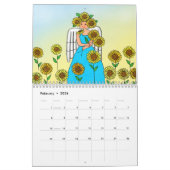 Voor de liefde van bloemen 2025 Kalender (Feb 2026)