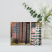 Voor de liefde van boeken briefkaart (Staand voorkant)